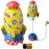 Water Rocket Sprinkler – Fun Rotating Water Play for Kids (No Batteries Required)
